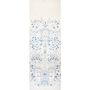 Schumacher - Orla Panel - Blue - 5012151 - Wallpaper