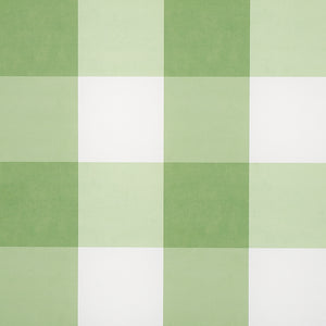 Schumacher - Willa Check Large - Leaf - 5012352 - Wallpaper