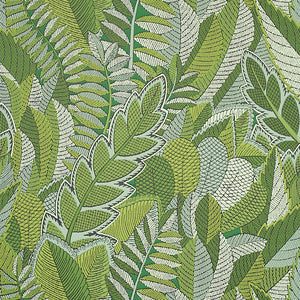Schumacher - Japura Forest - Green - 5012661 - Wallpaper