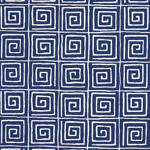 Schumacher - Trousdale - Midnight Blue - 5012813 - Wallpaper