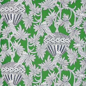 Schumacher - Santarem - Green - 5012821 - Wallpaper