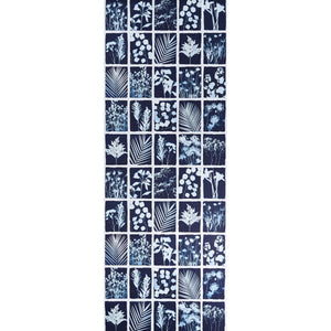 Schumacher - Cyanotype Panel - Indigo - 5013970 - Wallpaper