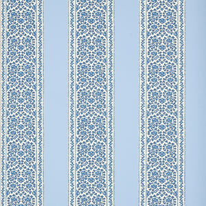 Schumacher - Jasmine - Indigo - 5014340 - Wallpaper
