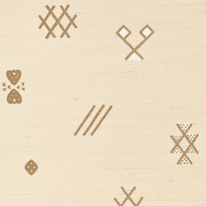 Schumacher - Samsun Sisal - Natural - 5014540 - Wallpaper