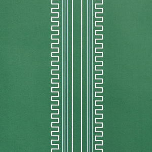 Schumacher - Greco Stripe - Green - 5015142 - Wallpaper