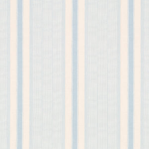 Schumacher - Ipala Stripe Vinyl - Sky - 5015800 - Wallpaper