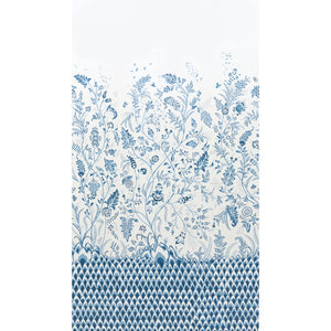 Schumacher - Chinoiserie Grande Panel Set - Indigo - 5015820 - Wallpaper