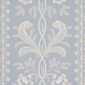 Schumacher - Bell Flowers - Light Blue - 5016490 - Wallpaper