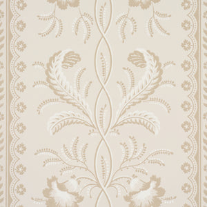 Schumacher - Bell Flowers - Neutral - 5016492 - Wallpaper