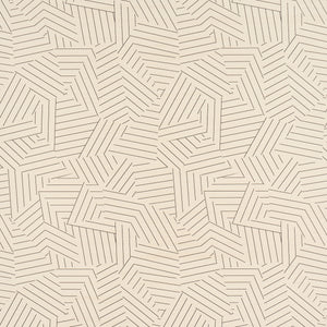 Schumacher - Deconstructed Stripe Sisal - Black - 5016580 - Wallpaper