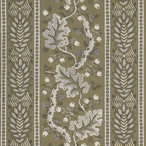 Schumacher - Richmond House - Sage - 5017012 - Wallpaper