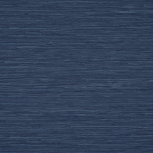 Schumacher - Horizon Grasscloth Vinyl - Indigo - 5017277 - Wallpaper