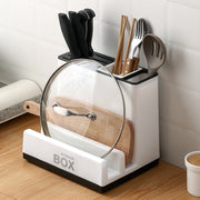 Tableware Storage Holders Kitchen Knife Plastic Storages Racks For Kitchen Convenience Cabinet Kitchen Gadgets glodeco