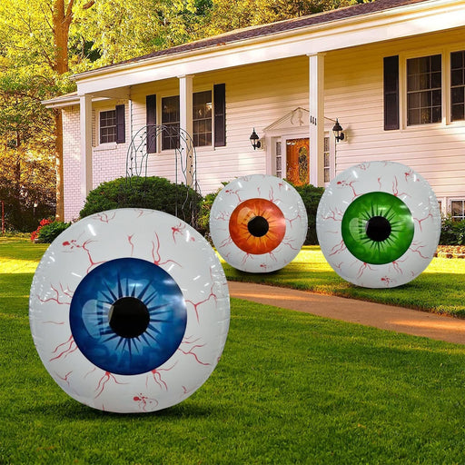Halloween Eyeball Balloon β Scary Inflatable Party Decoration. glodeco