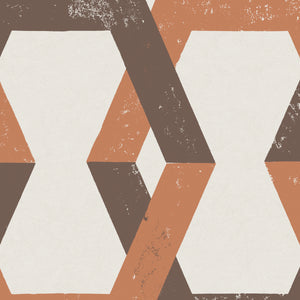 Schumacher - Tribe - Brown - 6474 - Wallpaper