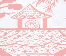 China Seas - Lyford Pagoda - 6580-01WP - Pink