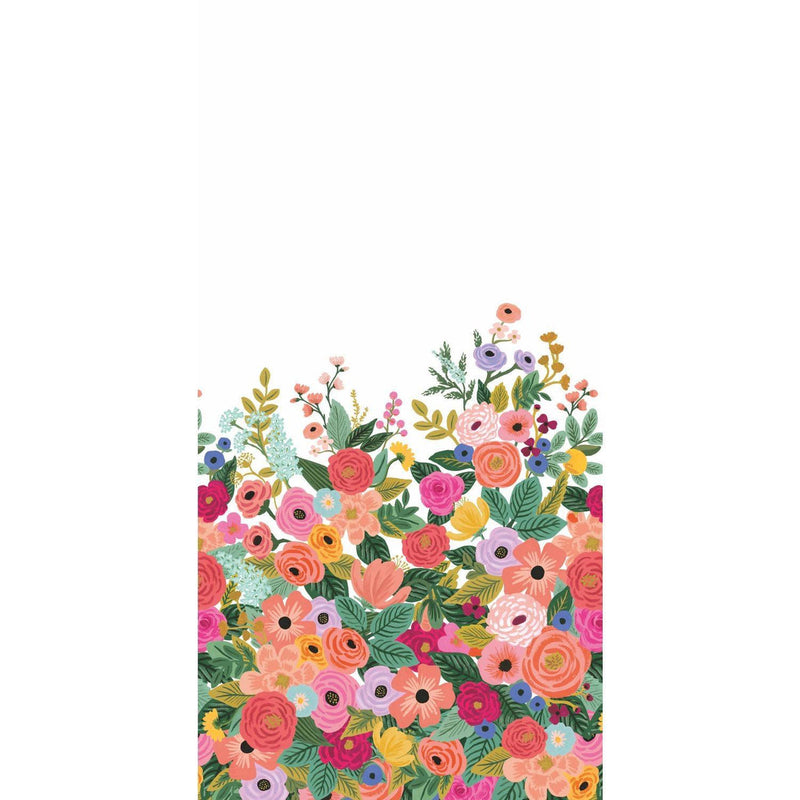 Rifle Paper Co. Garden Party Wall Cream/Bright Pink Mural