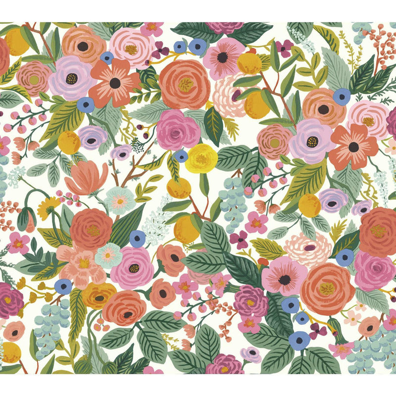 Rifle Paper Co. Garden Party Coral/Orange Wallpaper