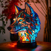 3D Colored Animal Light Desk Lamp Animal Series Decorative Night Light Animal Elephant Owl Cat Vintage Table Lamp Home Decoration glodeco