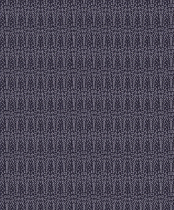 Seabrook Spiro Geometric Denim & Pastel Pink Wallpaper