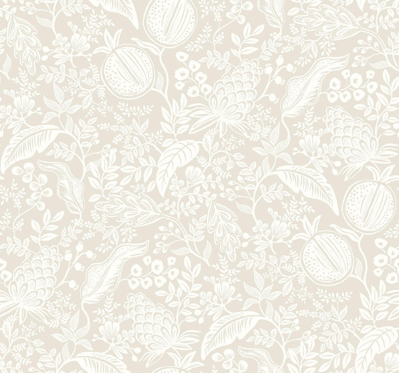 Rifle Paper Co. Pomegranate Beige Wallpaper