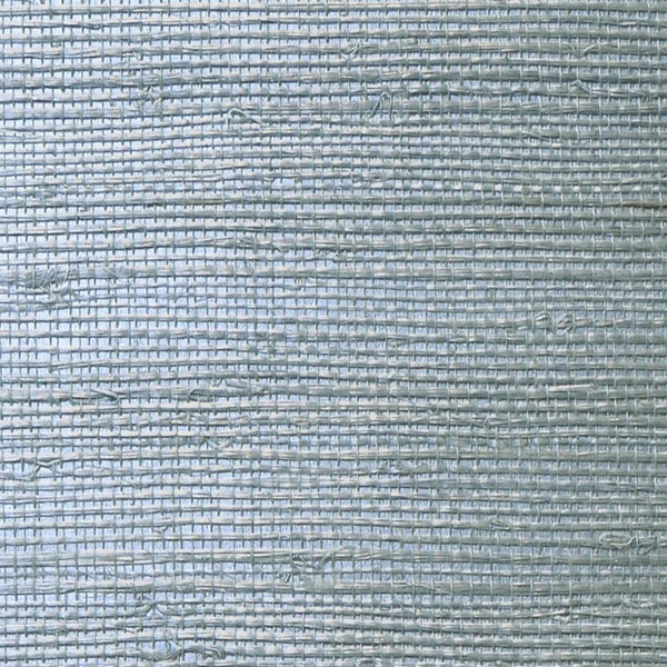 Seabrook Sisal Grasscloth Metallic Frost Wallpaper