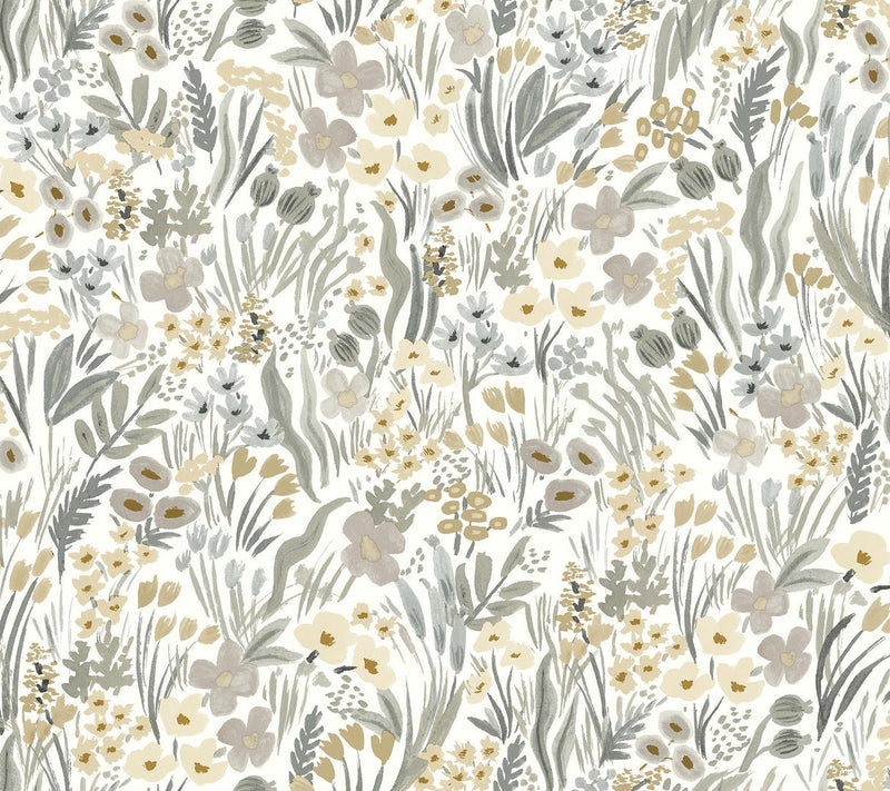 Rifle Paper Co. Lea Peel And Stick Linen Wallpaper