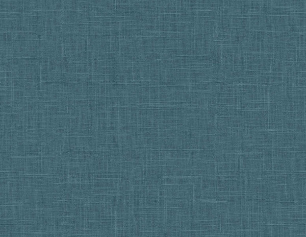 Seabrook Myrna Linen Electric Blue Wallpaper