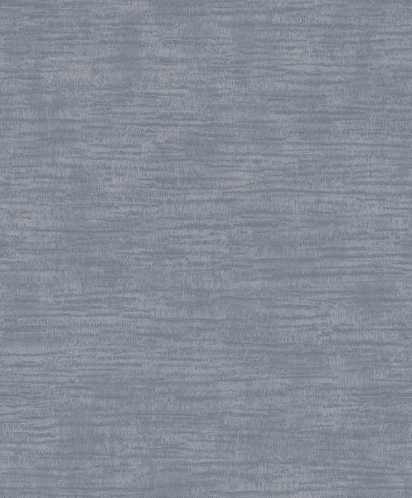 Seabrook Bark Texture Metallic Slate Blue Wallpaper