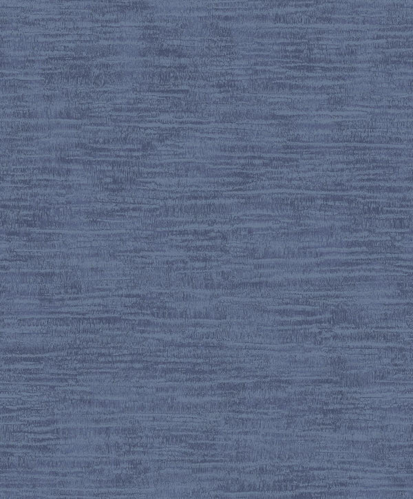 Seabrook Bark Texture Metallic Storm Blue Wallpaper