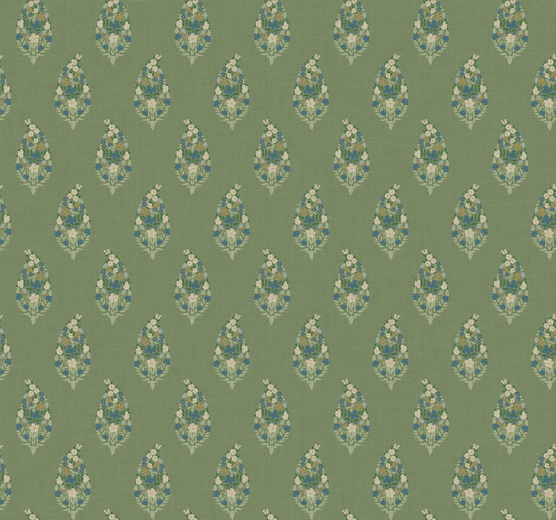 Rifle Paper Co. Paisley Green Wallpaper