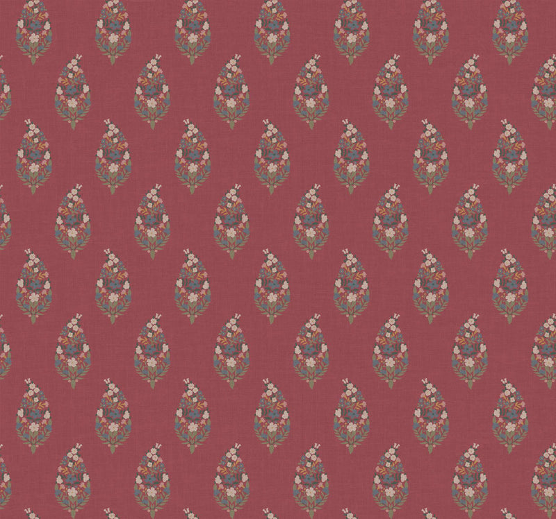Rifle Paper Co. Paisley Red Wallpaper