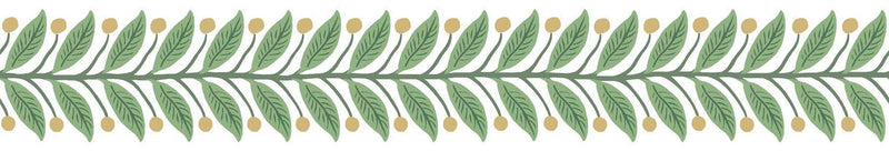 Rifle Paper Co. Garden Border Green Wallpaper