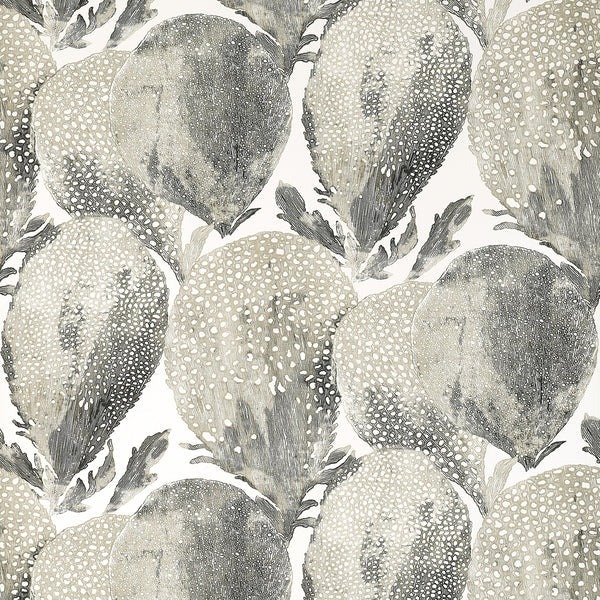 Thibaut Under The Sea Black And White Wallpaper - T15826