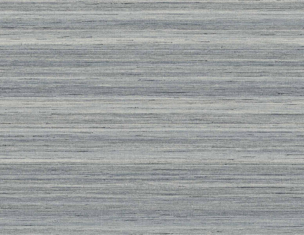 Seabrook Meiya Slate Blue Wallpaper