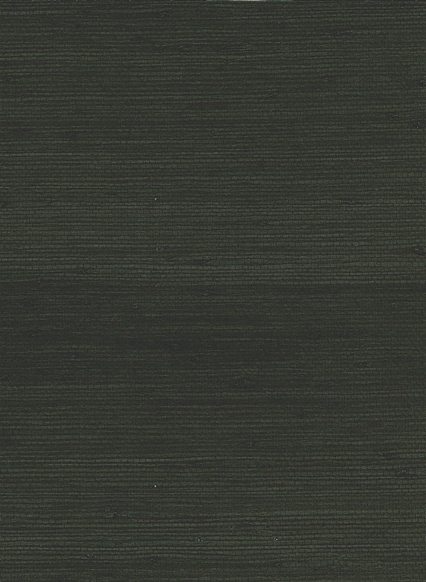 Seabrook Jute Black Wallpaper