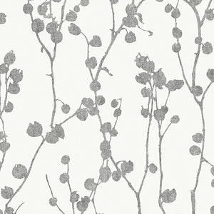 Schumacher - Disa - Charcoal - 7425 - Wallpaper