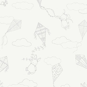 Schumacher - Up & Away - Ivory - 7459 - Wallpaper