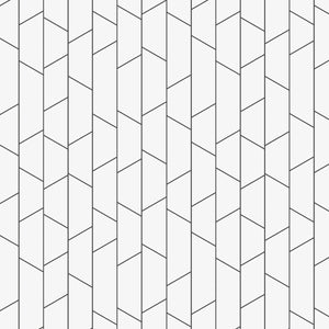 Schumacher - Angle - Black On White - 8821 - Wallpaper