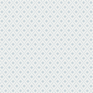 Schumacher - Windrose - Blue - 8863 - Wallpaper
