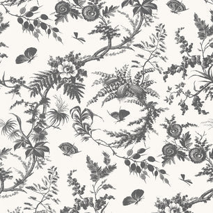 NEWLANDS TOILE - Black - Thibaut - AT57838 - BRISTOL