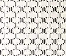 Quadrille - Camino Wallpaper - 303840W-01AWP - Grey / Charcoal