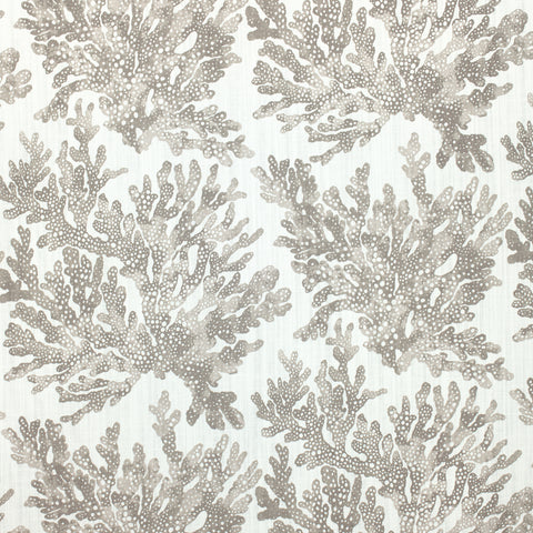 Marine Coral Beige Fabric - F910140 - Thibaut Fabric