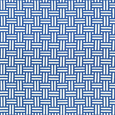 Piermont Blue Fabric - F910623 - Thibaut Fabric