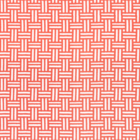 Piermont Coral Fabric - F910627 - Thibaut Fabric