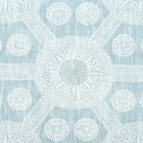 Stonington Spa Blue Fabric - F910638 - Thibaut Fabric