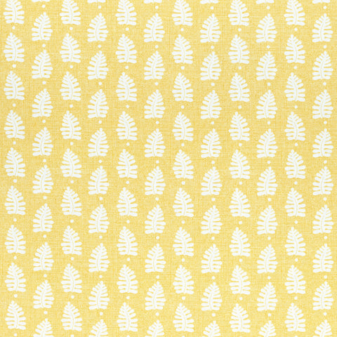 Ferndale Yellow Fabric - F910654 - Thibaut Fabric