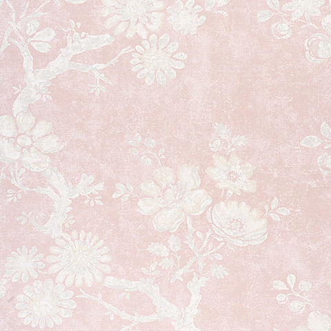 Claudette Blush Fabric - F910816 - Thibaut Fabric