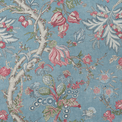 Chatelain Robins Egg Fabric - F910847 - Thibaut Fabric