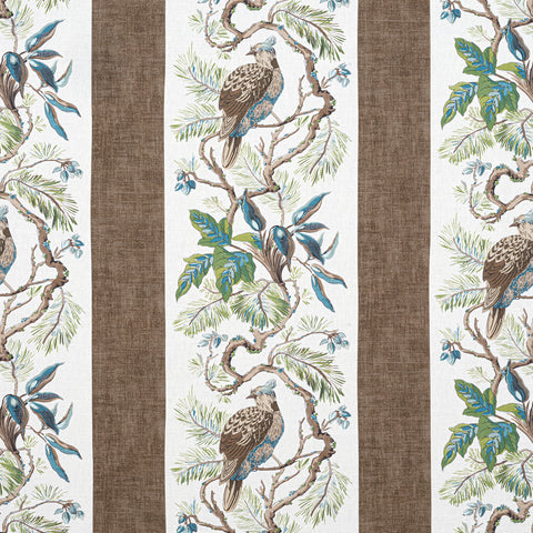 Williamson Brown Fabric - F910862 - Thibaut Fabric